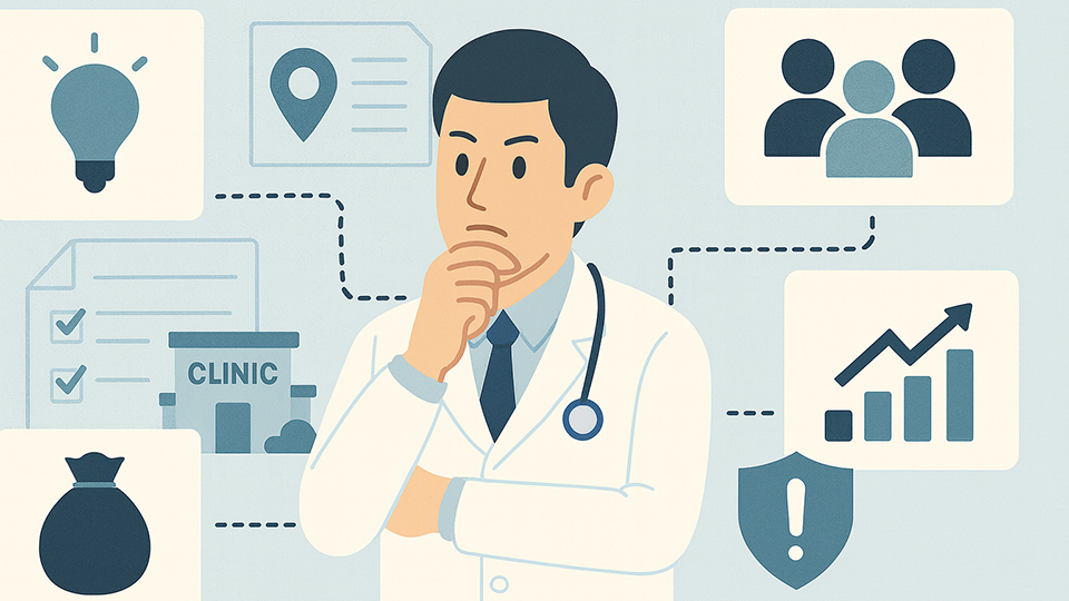 クリニック開業で失敗を回避するための要因と成功のポイント