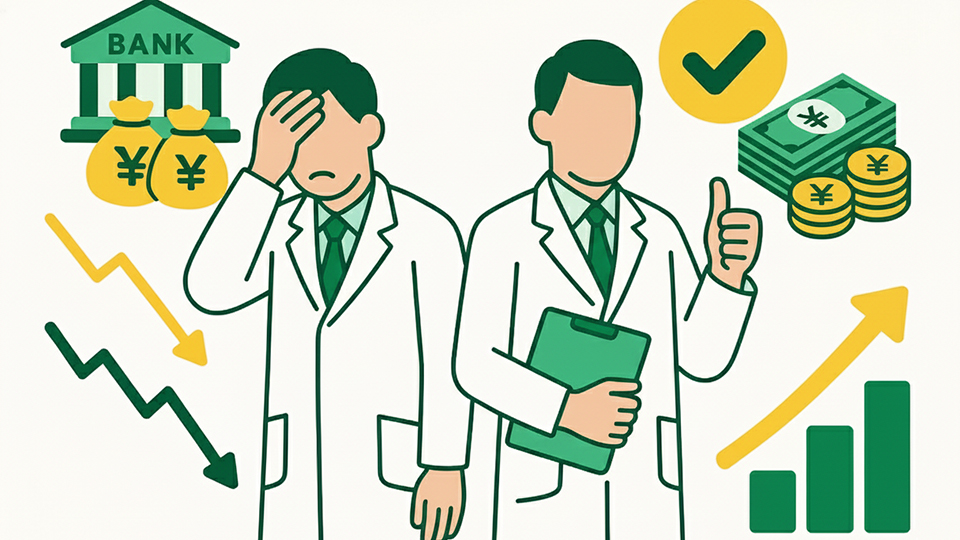 医院開業時の借入（借金）で失敗しないために医師が知っておくべき融資と資金計画の3つの鉄則