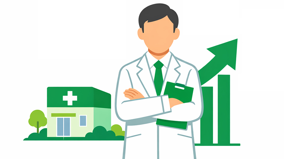 医師の開業成功率は？データと失敗要因、成功の鍵を解説