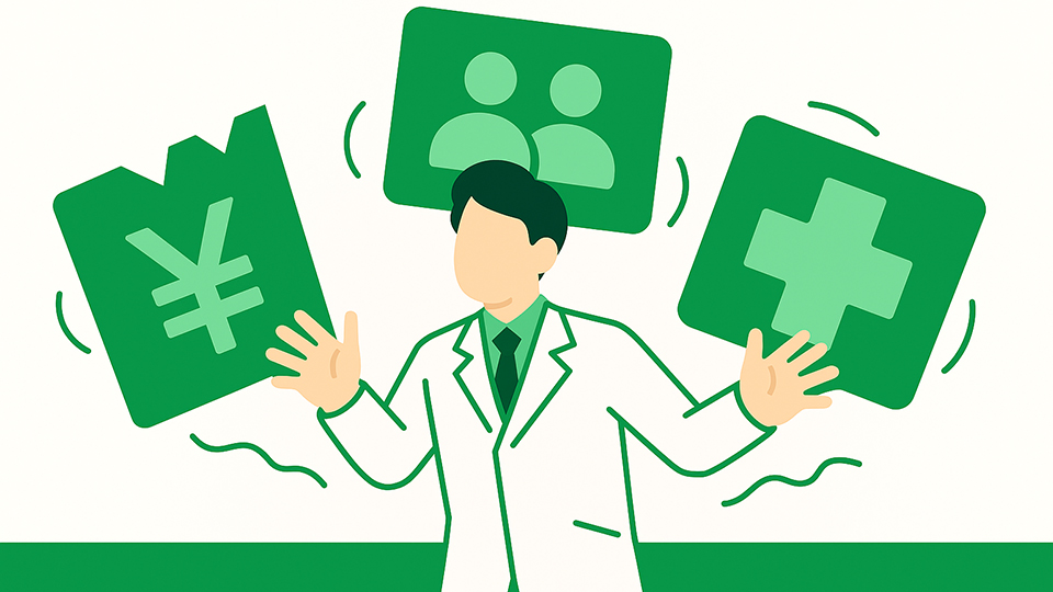 医院開業に伴うリスクとは？資金難・集患失敗・人材トラブルを徹底解説