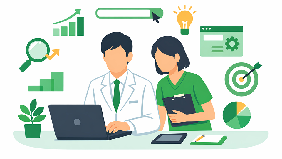 クリニック新規開業時における集患のためのSEO、MEO、生成AI対策のキモ