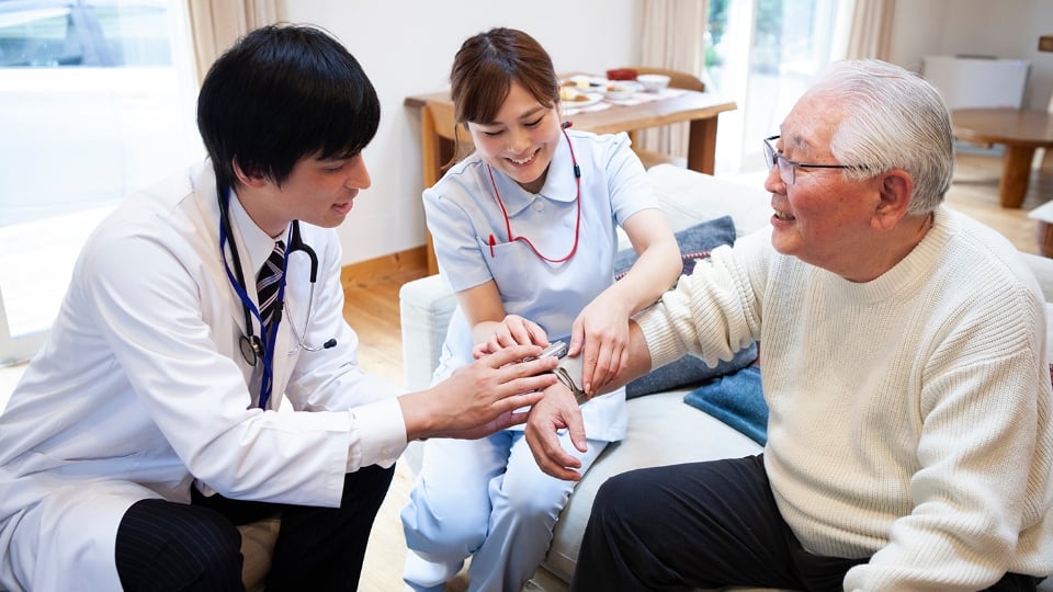 高齢者医療、在宅医療の担い手として活躍することができるのイメージ