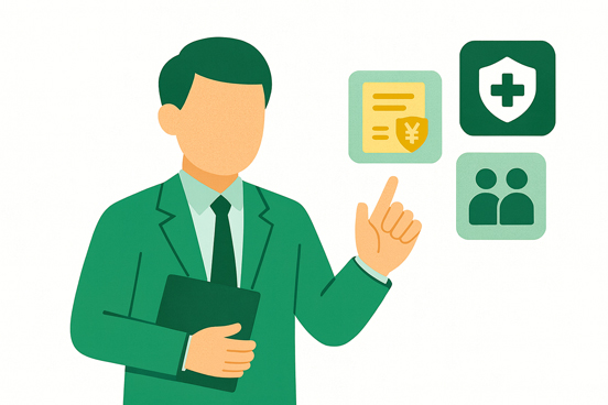 開業医が知っておくべき社会保険加入ガイド：医師国保や年金、従業員の加入義務を徹底解説のイメージ