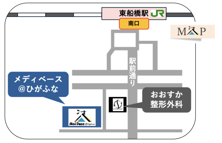 アクセスマップのイメージ