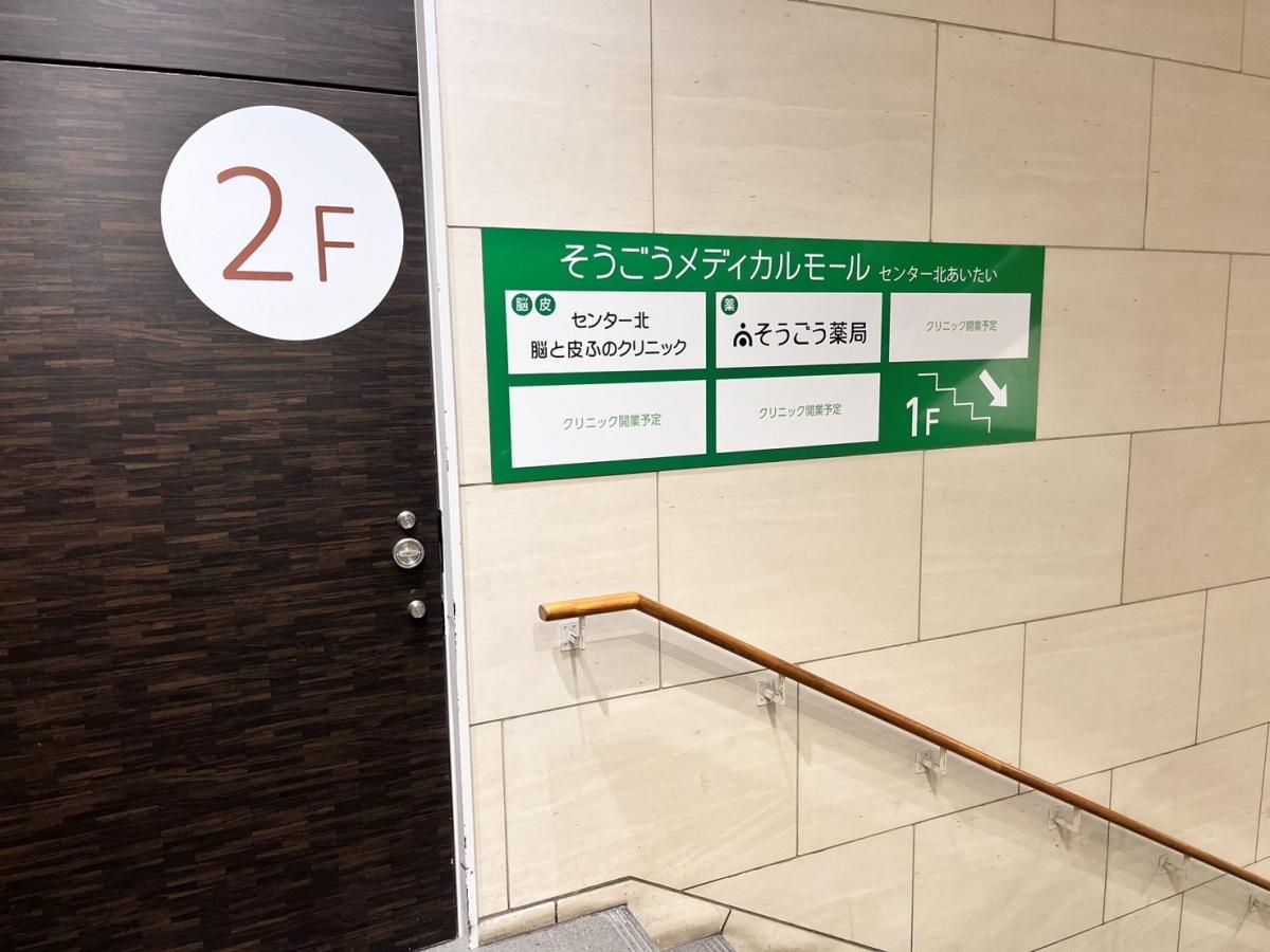 2階サインのイメージ