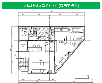 図面サンプル(耳鼻咽喉科)のイメージ