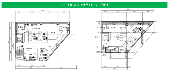 図面サンプル(内科)のイメージ