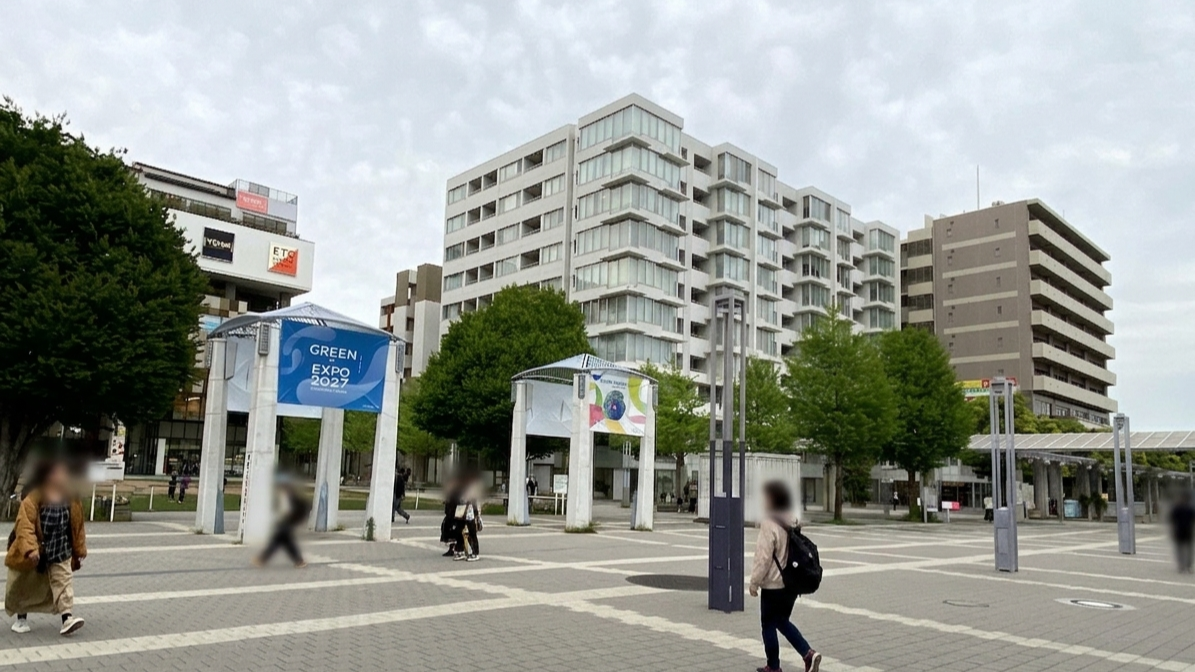 駅周辺マンション多く人通り多いです。のイメージ