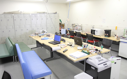 自由に使えるパソコンスペース